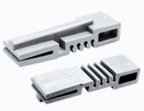 Прищепка сетчатых корзин, белая