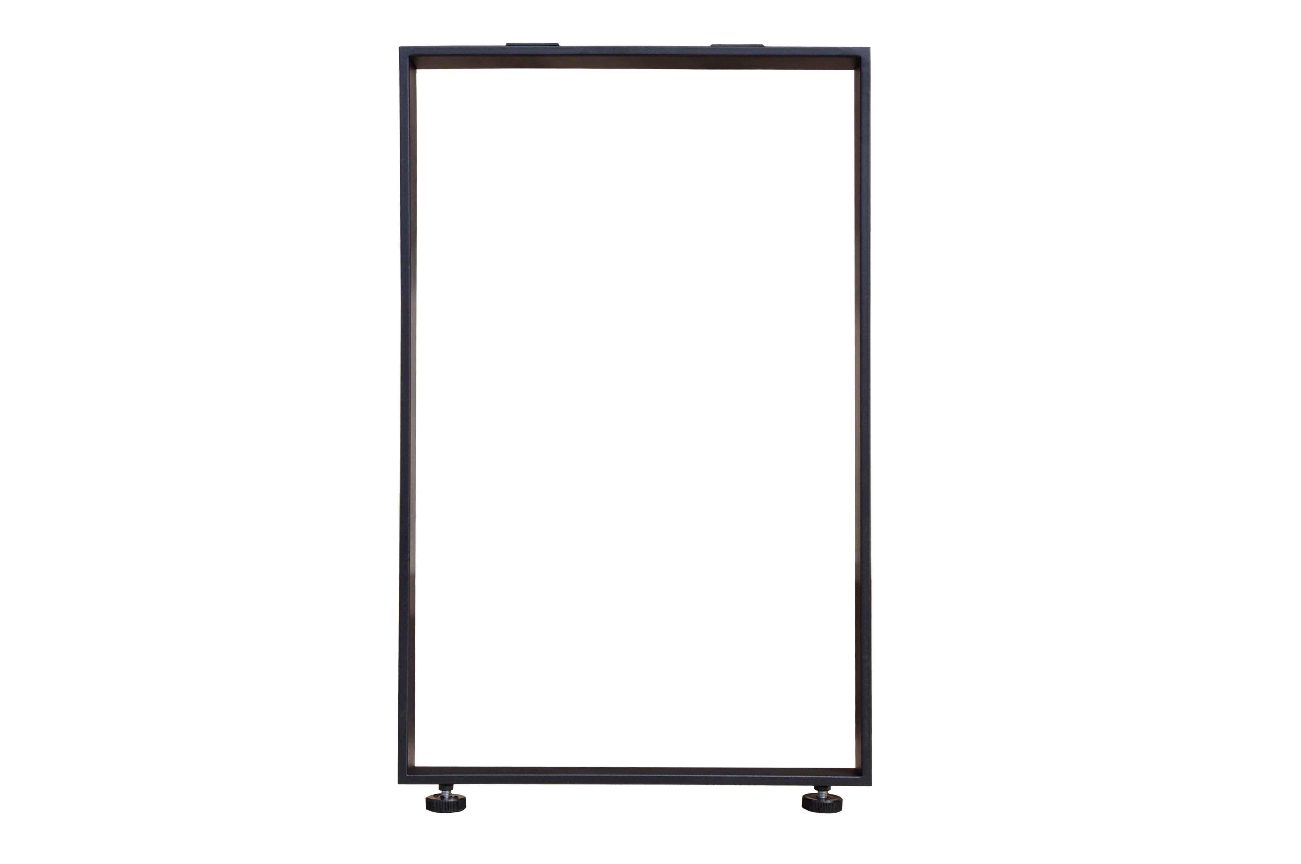 подстолье-рамка черная 720х445 ( труба 10х50) _ 00