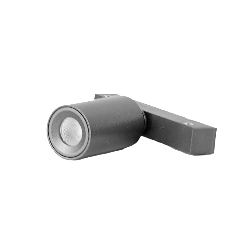 Светильник трековый LED TL8 (1,5W, 12V, спот, 6000К), графит