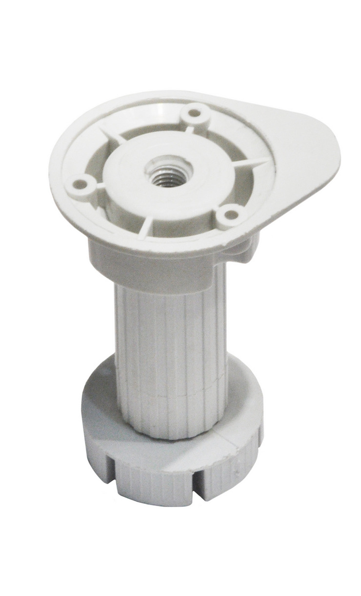 Опора кухонная 100 мм, Белая (капля)