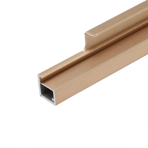 профиль алюм. рамочный XGJB-3220 узкий усиленный, ручка,золото