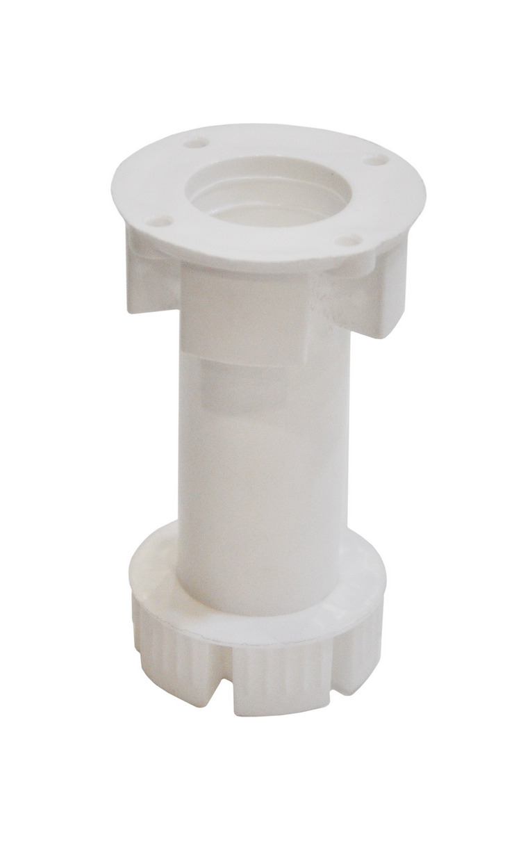 Опора кухонная 100 мм, Белая разборная