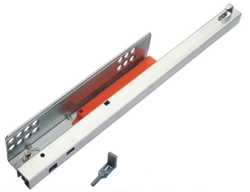 Направляющие 500мм 35кг скрытого монтажа зам Push Open DTC (FF10500H) 0016262