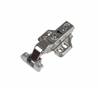 Петля мебельная п/накл. с/д, для узкого усил.рам.профиля (никель) GA11D-08 (для 3220,3221)