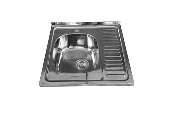 мойка Moer нерж. накладная 60*60