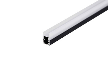 Профиль с LED-лентой для подсветки полки из стекла (18005) _ 000