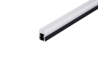 Профиль с LED-лентой для подсветки полки из стекла, 18005