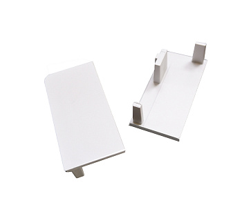 Gola Комплект сплошных заглушек для L-образного горизонтального профиля