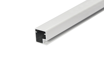 профиль алюм. рамочный XGJB-102 (20,6 mmх19,1 mm) узкий, белый _ 00