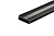 профиль алюм. рамочный XGJB-5311 под керамогранит, черный 00