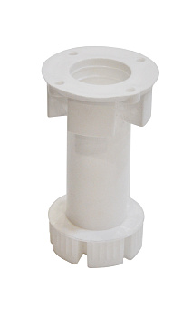 Опора кухонная 100 мм, Белая разборная