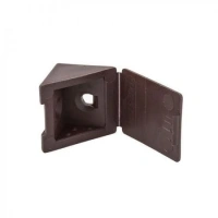 Уголок крепёжный 23*23 пластик