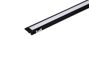 Профиль с LED-лентой, врезной 10,2х10,3мм (арт. 22001)  _ 00 _ для сайта