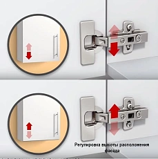 Как отрегулировать петли на дверцах шкафа