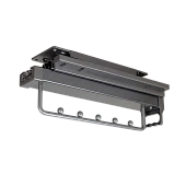 Штанга выдвижная с доводчиком, серый (H710)